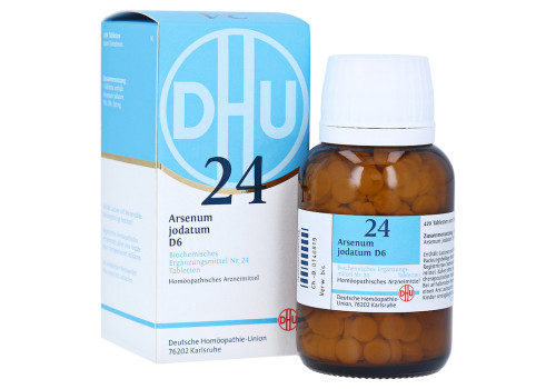 BIOCHEMIE DHU 24 Arsenum jodatum D 6 Tabletten – PZN 6584574 (PZN 6584574)