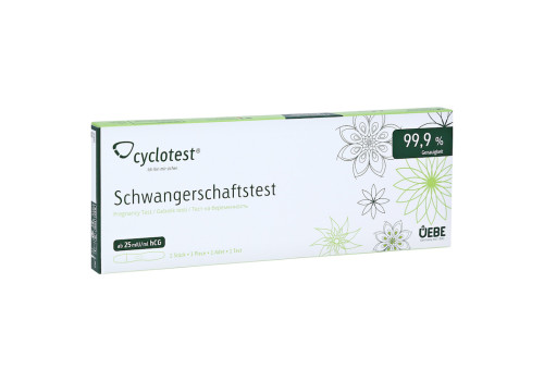 CYCLOTEST Schwangerschaftstest 25 mlU/ml Urin – PZN 13513020 (PZN 13513020)