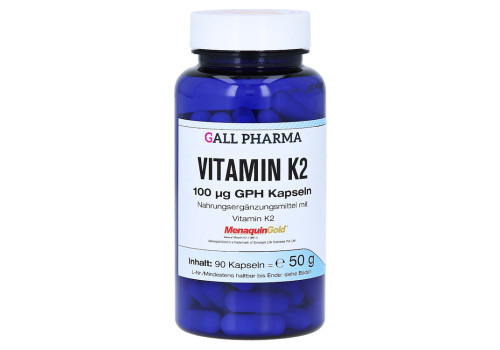 VITAMIN K2 100 µg GPH Kapseln – PZN 10337982 (PZN 10337982)