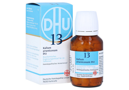 BIOCHEMIE DHU 13 Kalium arsenicosum D 12 Tabletten – PZN 2581099 (PZN 2581099)