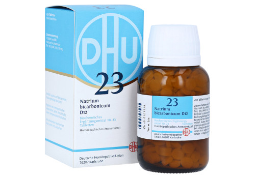 BIOCHEMIE DHU 23 Natrium bicarbonicum D 12 Tabl. – PZN 6584568 (PZN 6584568)