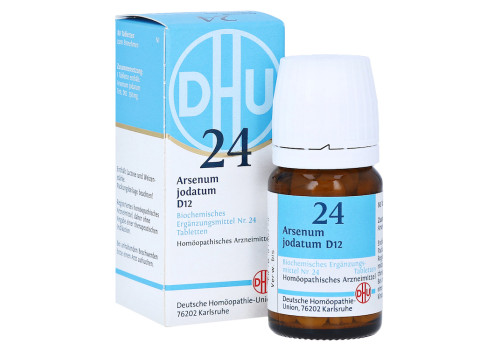 BIOCHEMIE DHU 24 Arsenum jodatum D 12 Tabletten – PZN 1196502 (PZN 1196502)