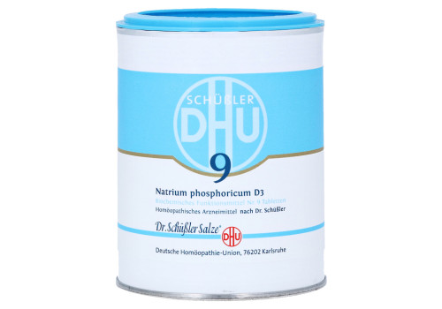 BIOCHEMIE DHU 9 Natrium phosphoricum D 3 Tabletten – PZN 274542 (PZN 274542)