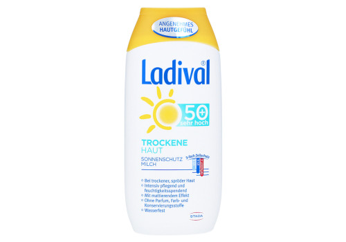 LADIVAL trockene Haut Milch LSF 50+ – PZN 11168501 (PZN 11168501)