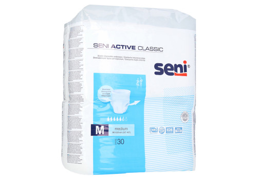 SENI Active Classic Inkontinenzslip Einmal M – PZN 13330437 (PZN 13330437)