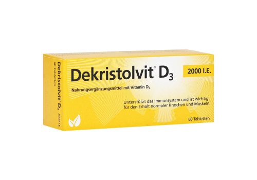 Dekristolvit D3 2.000 I.E. Tabletten – PZN 10818523 (PZN 10818523)