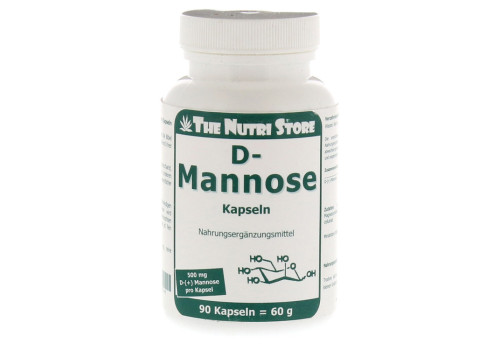 D-mannose 500 mg vegetarische Kapseln – PZN 10331749 (PZN 10331749)