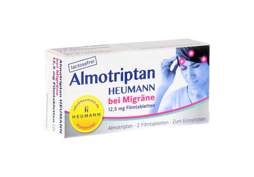 Almotriptan Heumann bei Migräne 12,5mg – PZN 10750044 (PZN 10750044)