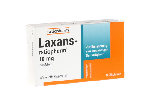 Laxans-ratiopharm 10mg Zäpfchen – PZN 3797909 (PZN 3797909)