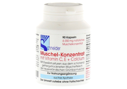 MUSCHEL KONZENTRAT m.Vitaminen Kapseln – PZN 4122214 (PZN 4122214)