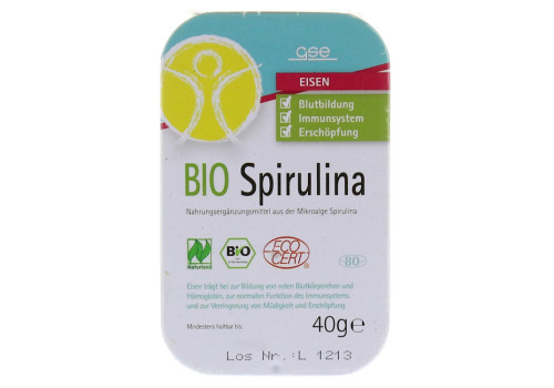 SPIRULINA 500 mg Bio Naturland Tabletten – PZN 5386010 (PZN 5386010)