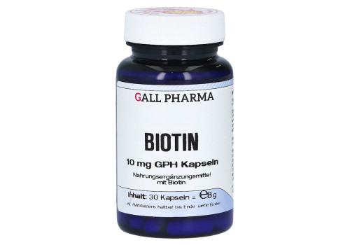 BIOTIN 10 mg GPH Kapseln – PZN 13250885 (PZN 13250885)