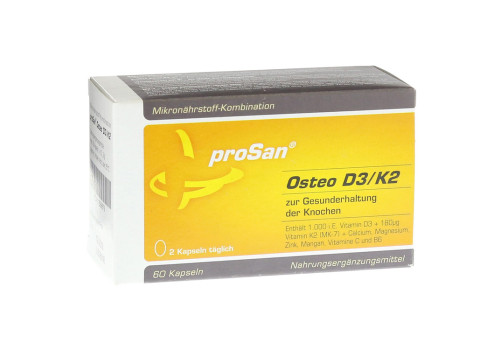 PROSAN Osteo D3/K2 Weichkapseln – PZN 11599879 (PZN 11599879)