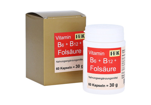 VITAMIN B6+B12+Folsäure Kapseln – PZN 14058291 (PZN 14058291)