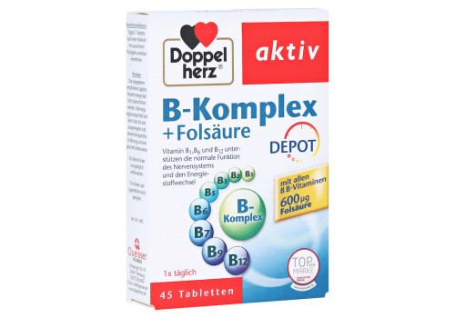 Doppelherz aktiv B-Komplex + Folsäure Depot – PZN 7189437 (PZN 7189437)