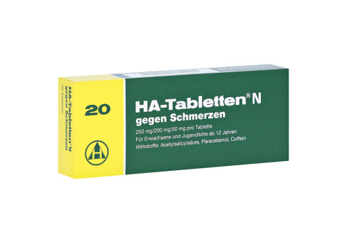 HA-Tabletten N gegen Schmerzen – PZN 3155708 (PZN 3155708)