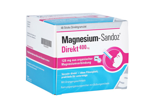 MAGNESIUM SANDOZ Direkt 400 mg Sticks – PZN 14210072 (PZN 14210072)