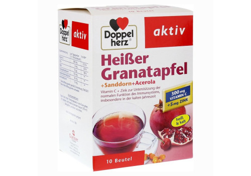 Doppelherz aktiv Heißer Granatapfel + Sanddorn + Acerola – PZN 9071467 (PZN 9071467)