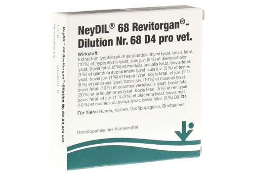 NEYDIL Nr.68 Revitorgan Dil.D 4 pro Ampullen vet. – PZN 6488020 (PZN 6488020)