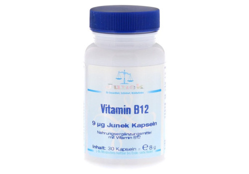 VITAMIN B12 9 µg Junek Kapseln – PZN 4132135 (PZN 4132135)