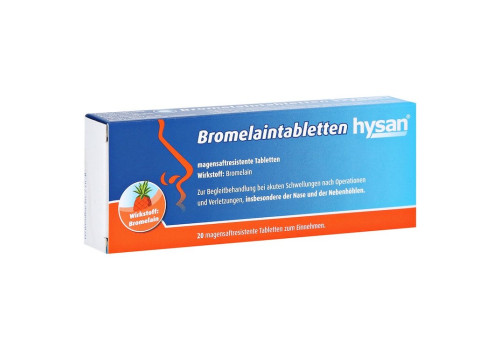 Bromelaintabletten hysan – PZN 9246122 (PZN 9246122)