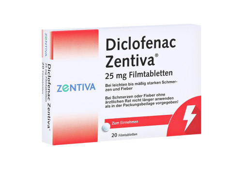 Diclofenac Zentiva 25mg – PZN 10273638 (PZN 10273638)