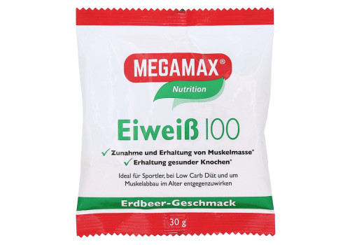 Eiweiss 100 Erdbeer Megamax Pulver – PZN 9198073 (PZN 9198073)