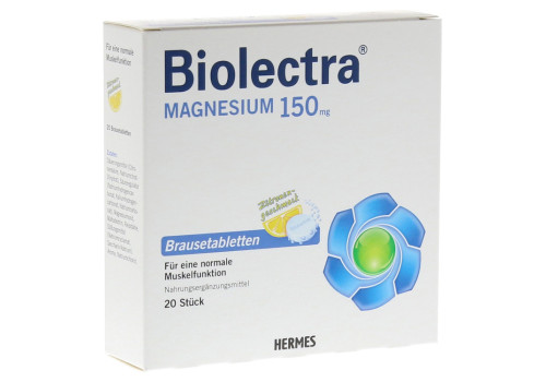 BIOLECTRA Magnesium Brausetabletten – PZN 3154382 (PZN 3154382)