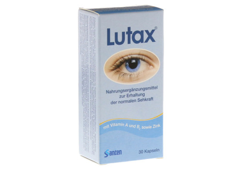 LUTAX 10 mg Lutein Kapseln – PZN 1044991 (PZN 1044991)