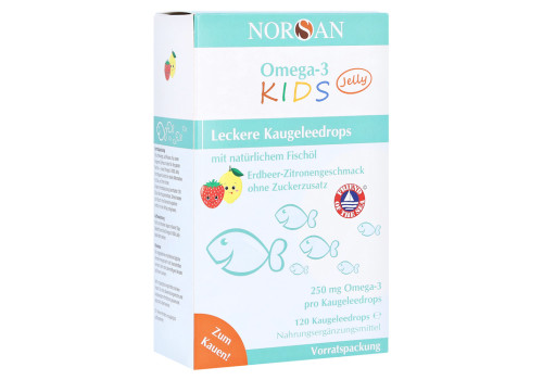 NORSAN Omega-3 Kids Jelly Dragees Vorratspackung – PZN 14325993 (PZN 14325993)