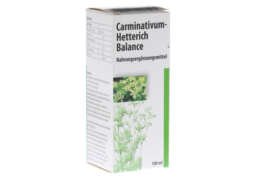 Carminativum Hetterich Balance Tropfen zum Einnehmen – PZN 10346573 (PZN 10346573)