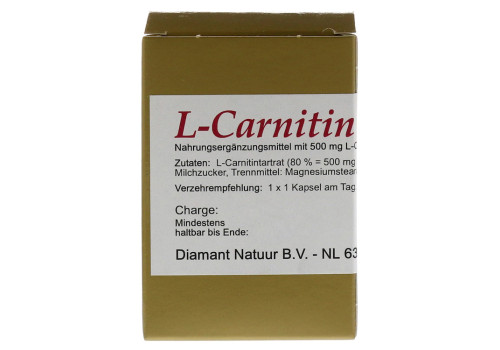 L-CARNITIN 1x1 pro Tag Kapseln – PZN 7450522 (PZN 7450522)