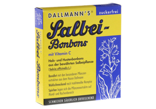 Dallmann's Salbeibonbons zuckerfrei – PZN 3531896 (PZN 3531896)