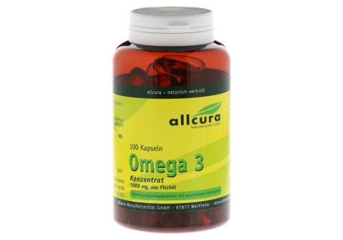 OMEGA-3 Konzentrat aus Fischöl 1000 mg Kapseln – PZN 9513712 (PZN 9513712)