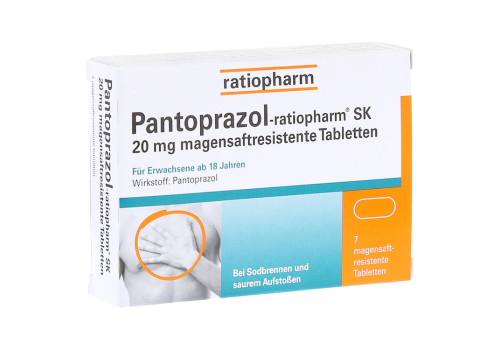 Pantoprazol-ratiopharm SK 20mg – PZN 5520833 (PZN 5520833)