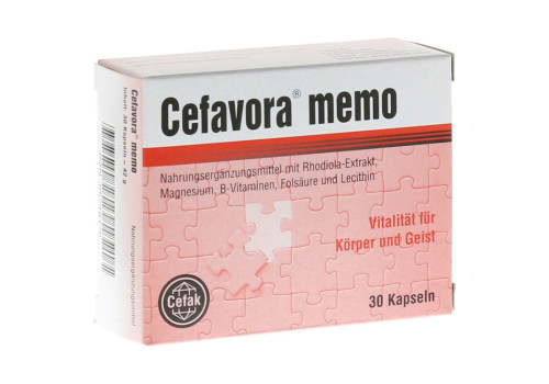 CEFAVORA memo Weichgelatinekapseln – PZN 5748476 (PZN 5748476)