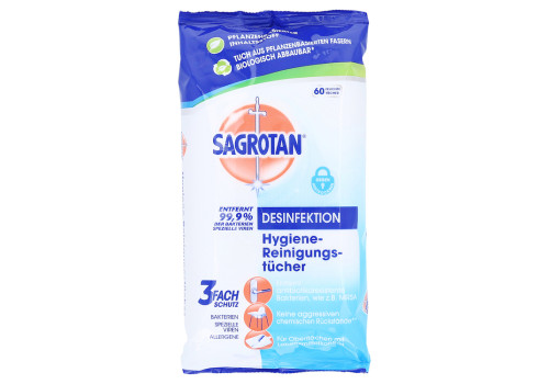 SAGROTAN Hygiene-Reinigungstücher – PZN 13713641 (PZN 13713641)