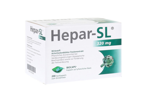 HEPAR-SL 320 mg Hartkapseln – PZN 9530455 (PZN 9530455)