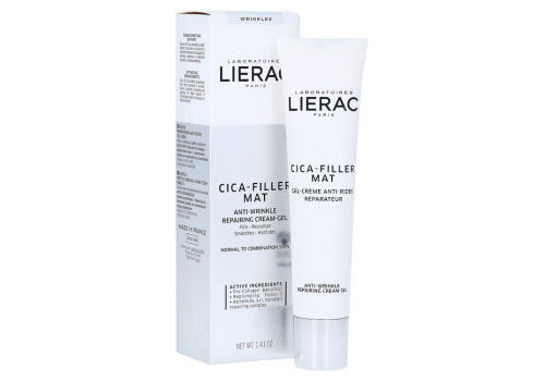 LIERAC CICA FILLER Anti-Falten Gel-Creme Mischhaut – PZN 15993811 (PZN 15993811)