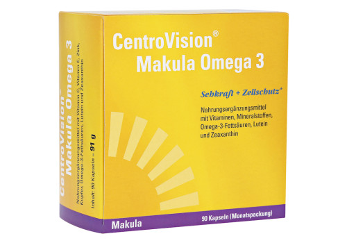 CENTROVISION Makula Omega-3 Kapseln – PZN 15415965 (PZN 15415965)