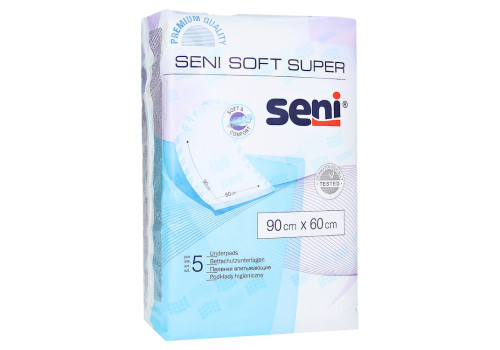 SENI Soft Super Bettschutzunterlage 90x60 cm – PZN 13598424 (PZN 13598424)