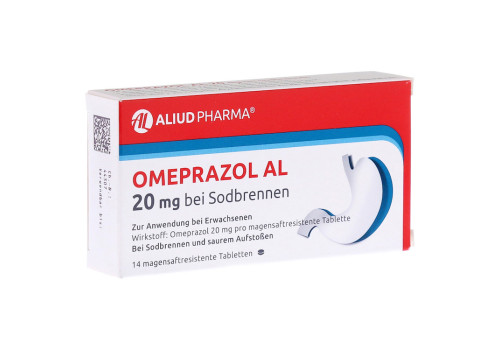 Omeprazol AL 20mg bei Sodbrennen – PZN 7569157 (PZN 7569157)