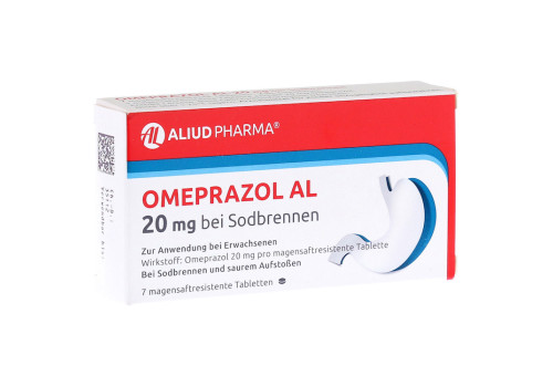 Omeprazol AL 20mg bei Sodbrennen – PZN 7569140 (PZN 7569140)