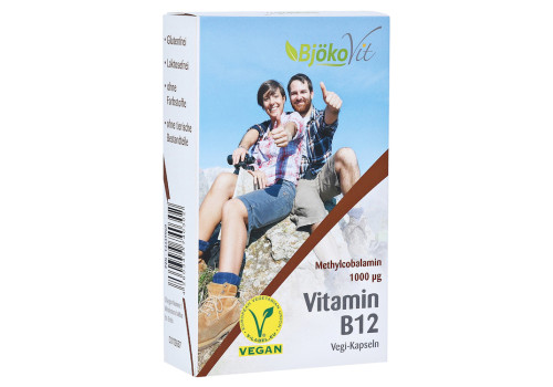 VITAMIN B12 VEGAN Kapseln 1000 µg Methylcobalamin – PZN 14439969 (PZN 14439969)