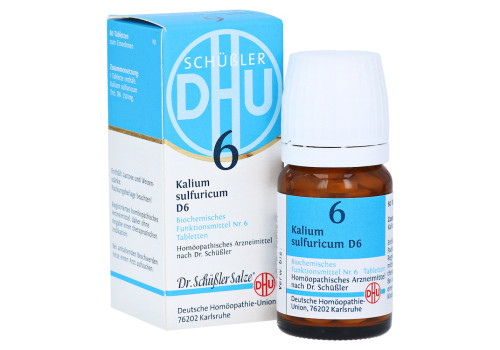 BIOCHEMIE DHU 6 Kalium sulfuricum D 6 Tabletten – PZN 274275 (PZN 274275)