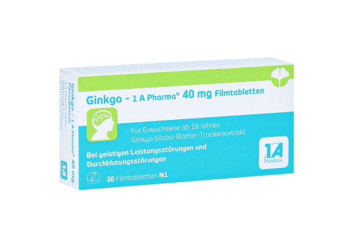 Ginkgo-1A Pharma 40mg – PZN 13879732 (PZN 13879732)