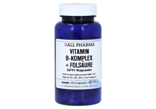 VITAMIN B KOMPLEX+Folsäure GPH Kapseln – PZN 4722575 (PZN 4722575)