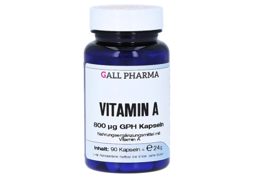 VITAMIN A 800 µg GPH Kapseln – PZN 896551 (PZN 896551)