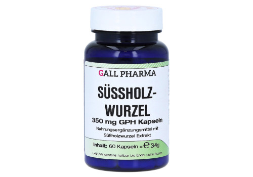 SÜSSHOLZWURZEL 350 mg GPH Kapseln – PZN 5530501 (PZN 5530501)