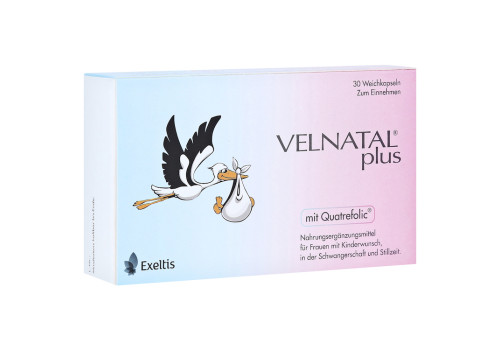 VELNATAL plus Quatrefolic Kapseln – PZN 16230216 (PZN 16230216)